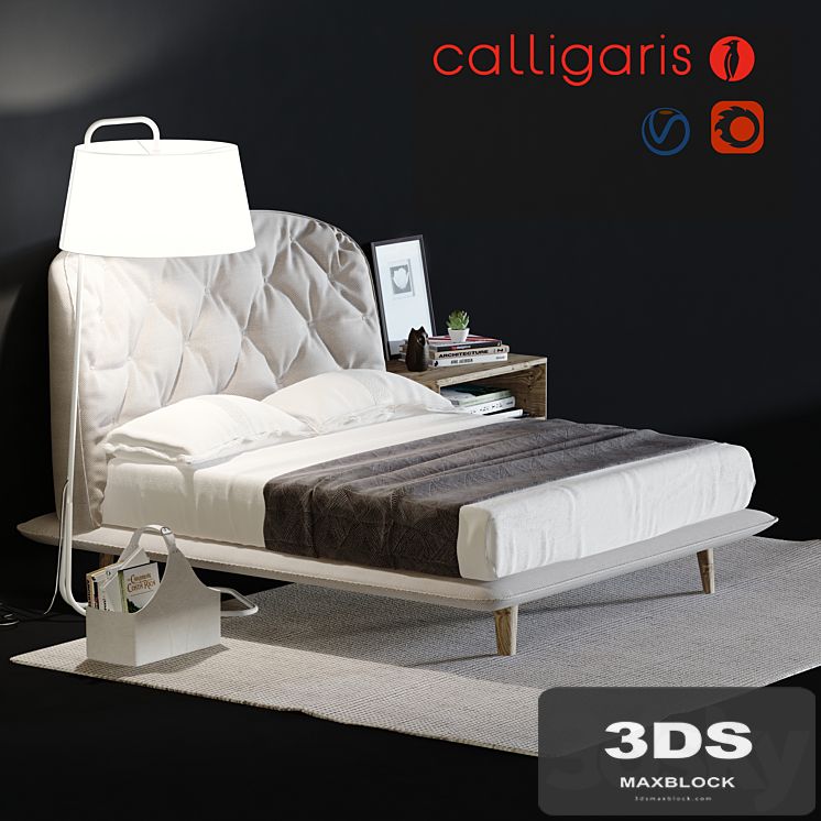 Calligaris Hampton bed
