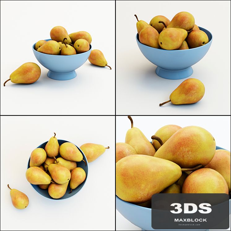 Pears in the vase