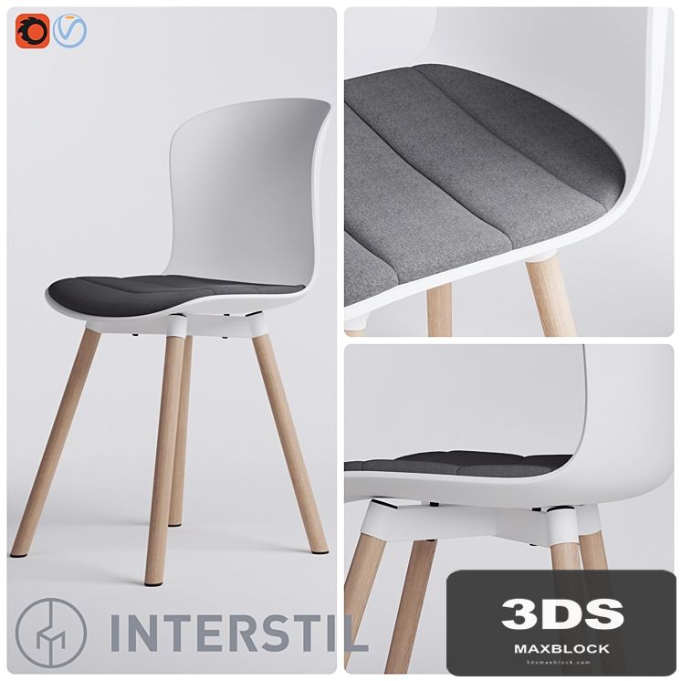 Story dinning chair white