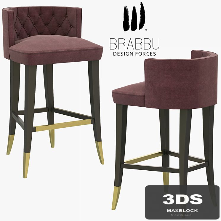 Brabbu Bourbon Counter Stool