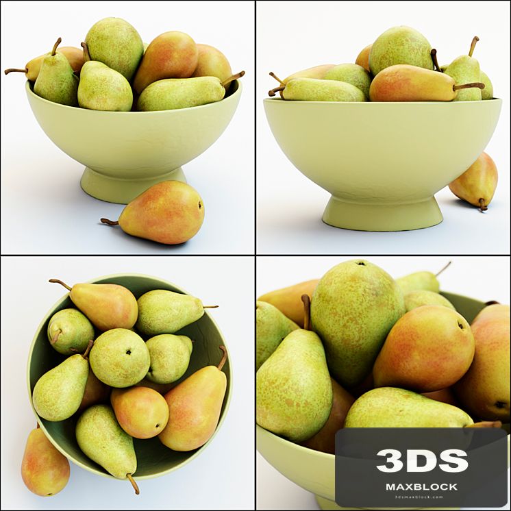 Pears in the vase