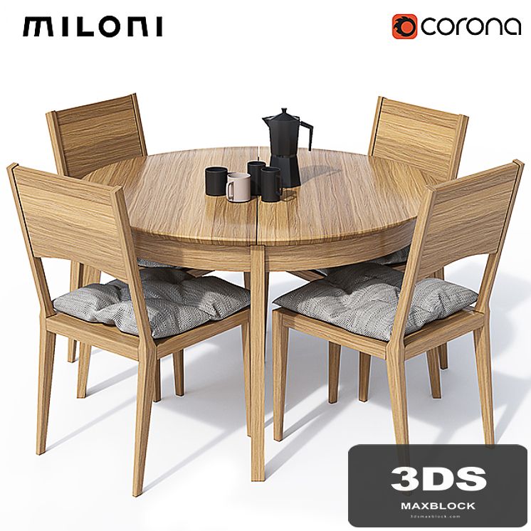 Scandinavian set Miloni