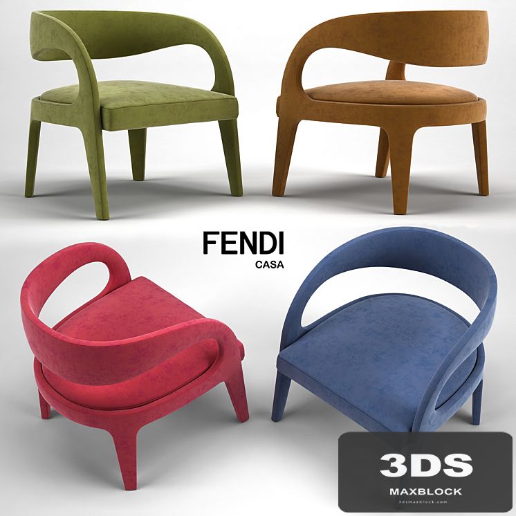 Fendi Casa Berenice Armchairs