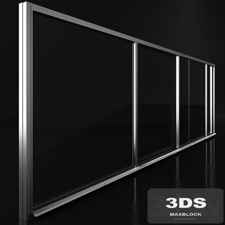 Flush frame swiss window