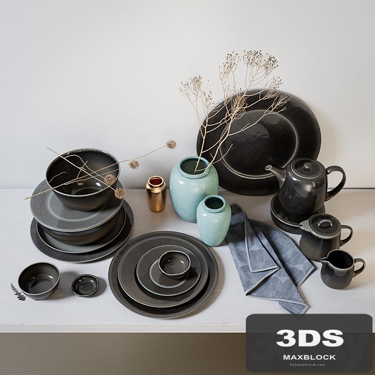 Broste Copenhagen Nordic Coal Ceramics