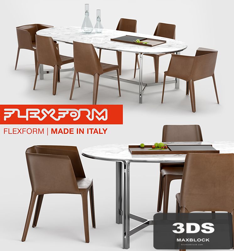 Flexform Dining Set