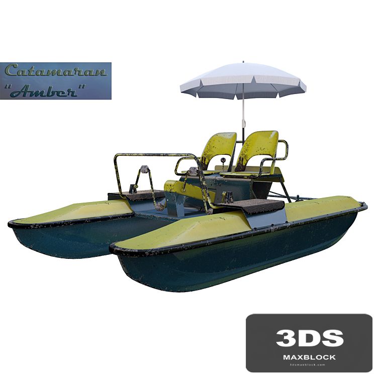 Catamaran Yantar (Water bicycle)