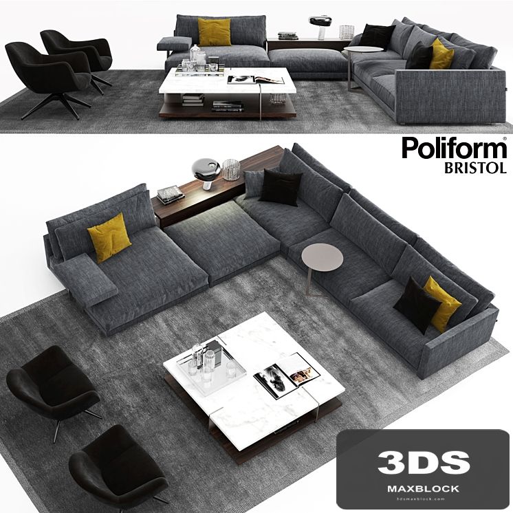 Poliform Bristol Sofa 1