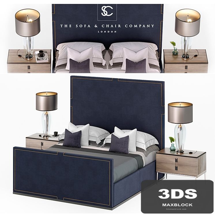 Bed - HOLLAND The Sofa & Chair Company Luxury bed