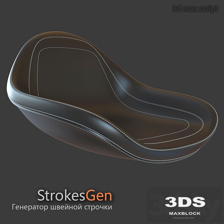 Strokes Gen - script for 3d max
