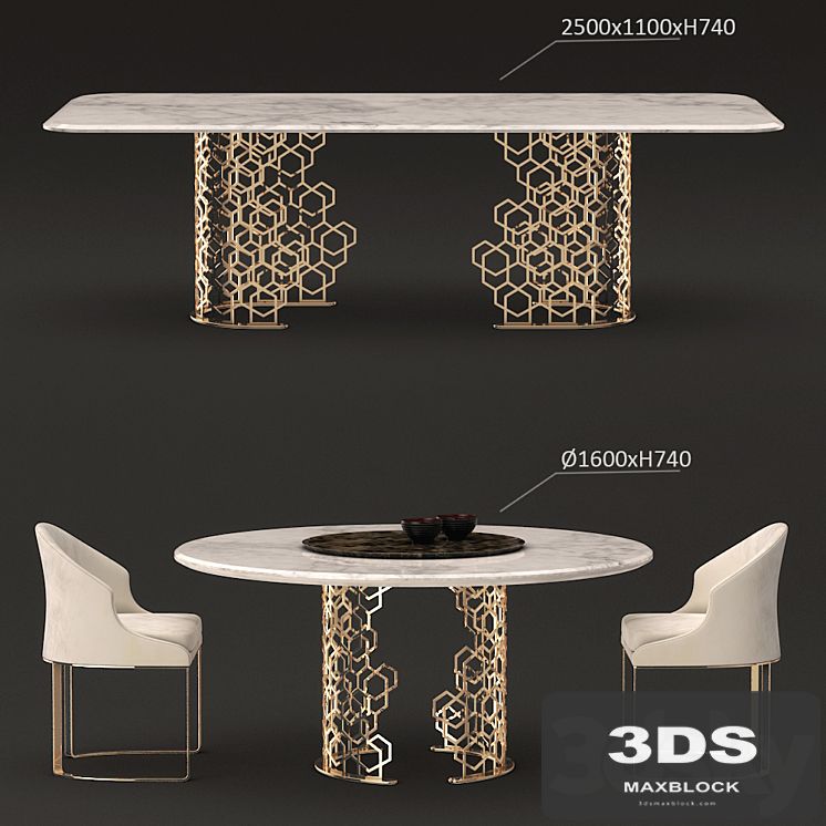 Longhi Manfred Table