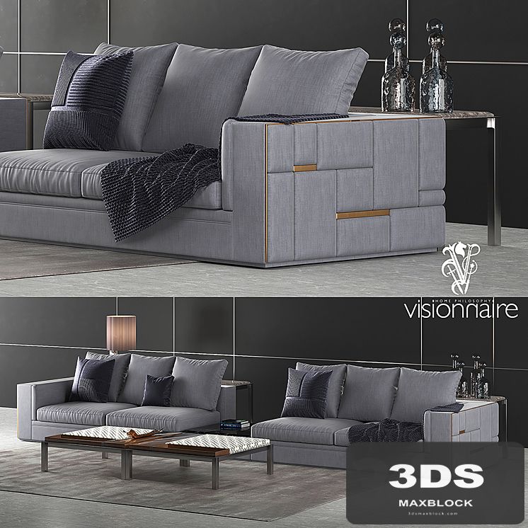 Visionnaire Babylon sofa set 2