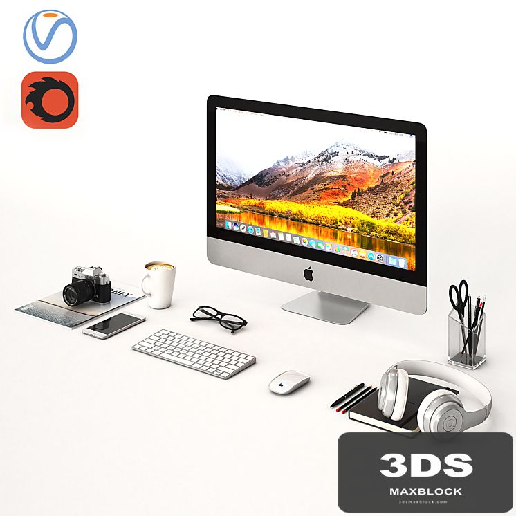 Workplace Silver IMac