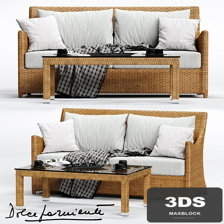 Dolcefarniente SCAURI Sofa