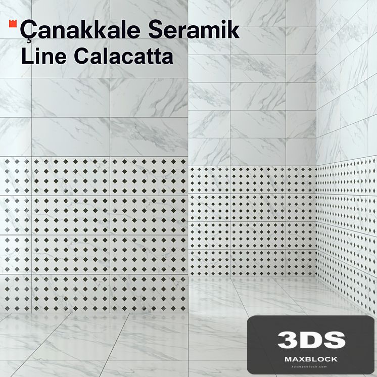 Tile Line Calacatta