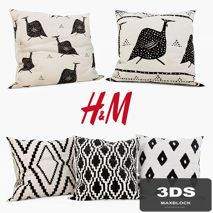 H & M Home - Decorative Pillows set 4