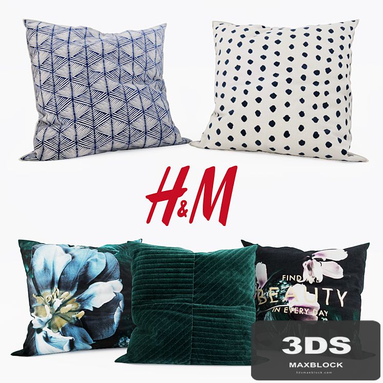 H & M Home - Decorative Pillows set 12