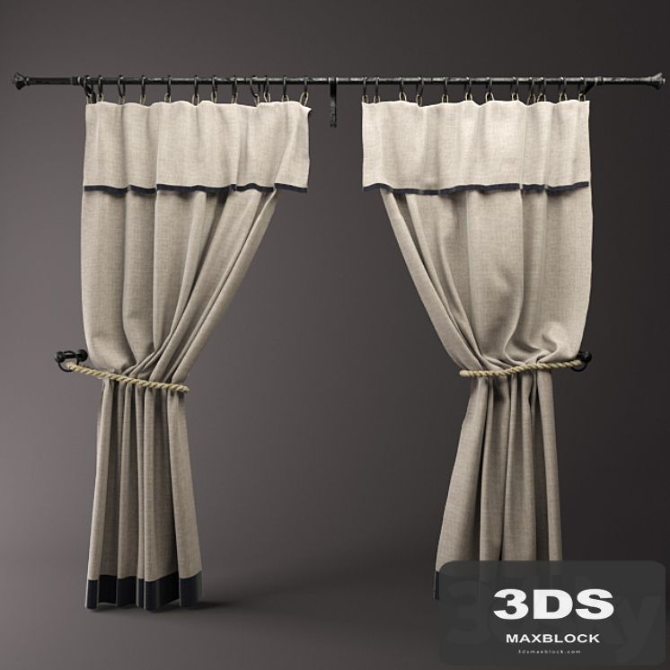 Curtains &amp; rope