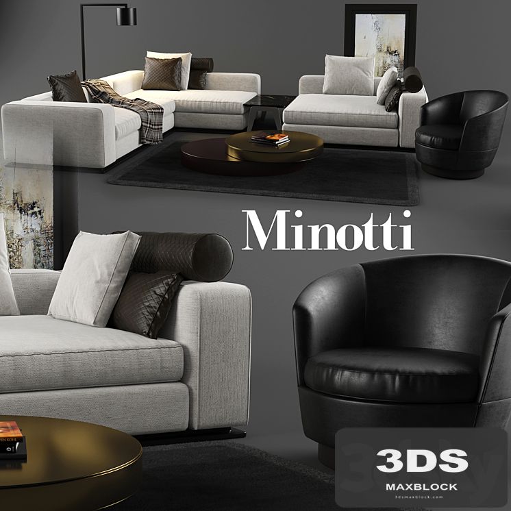 Minotti set 01