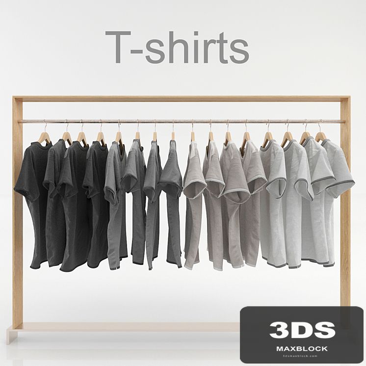 Set of clothes on a hanger