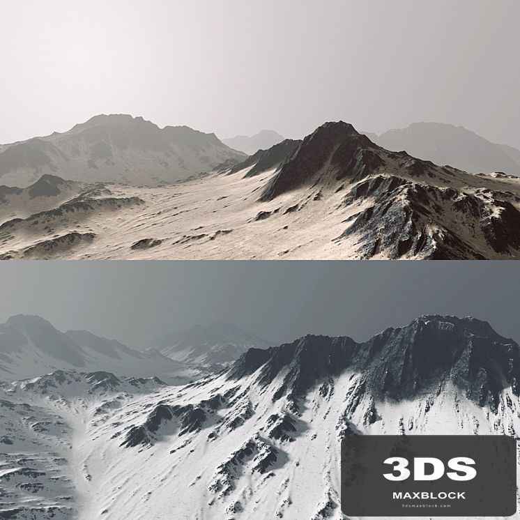 Mountains landscape / Mountain landscape