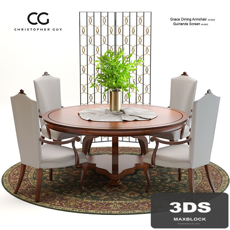 Christopher Guy Grace Dining Set