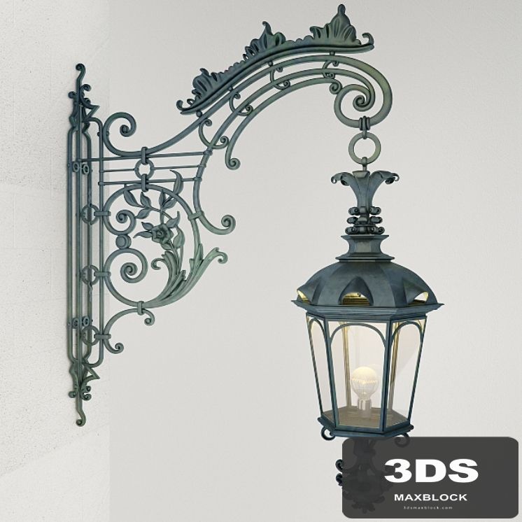 Wrought iron Wall Lamp