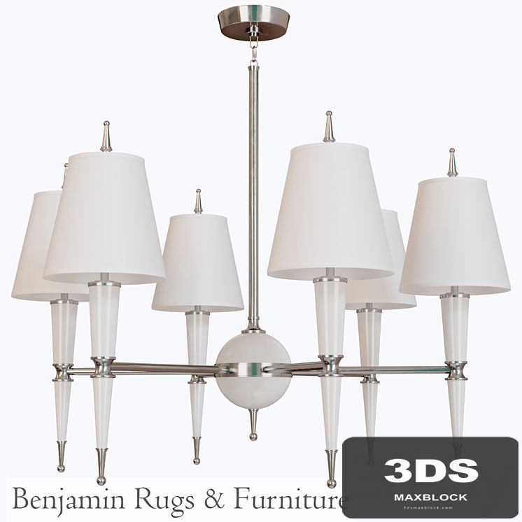 Robert Abbey Jonathan Adler Versailles Chandelier.4
