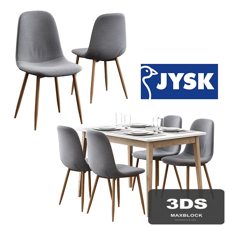 Jysk / Jonstrup Chair + Gammelgab Table