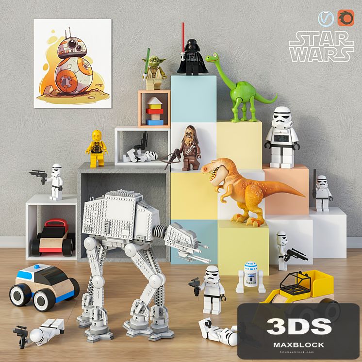 Toys and furniture set 12