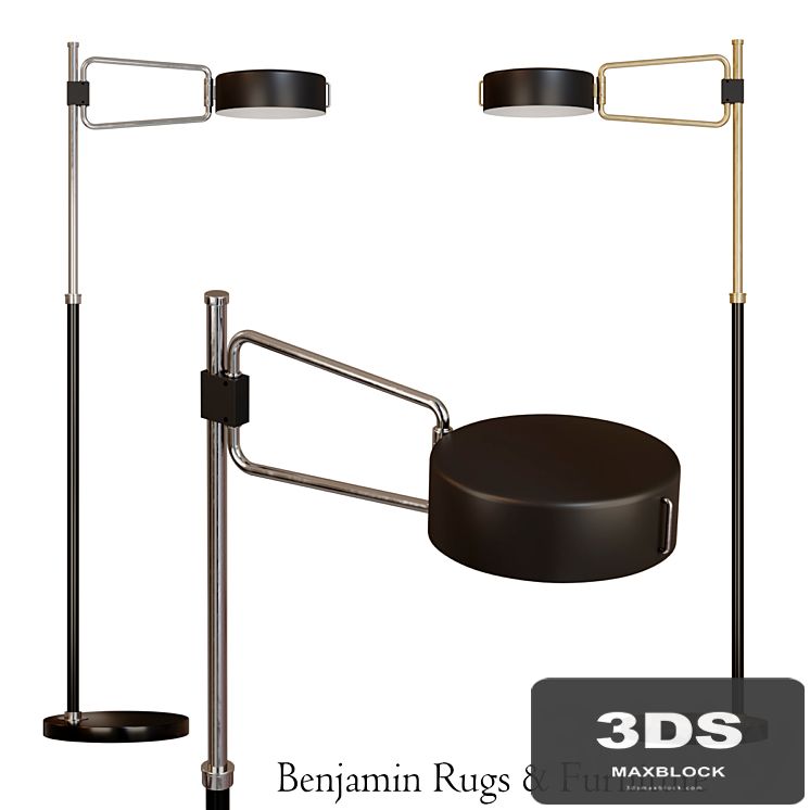 Robert Abbey Simon 1 Bulb Floor Lamp.