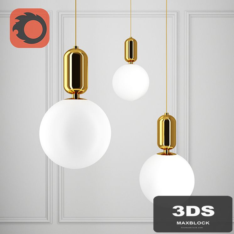Hayon Studio Parachilna Aballs Gold