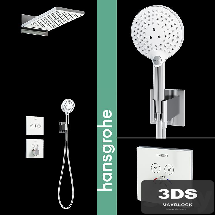 Hansgrohe Shower Rainmaker Select 580 3jet