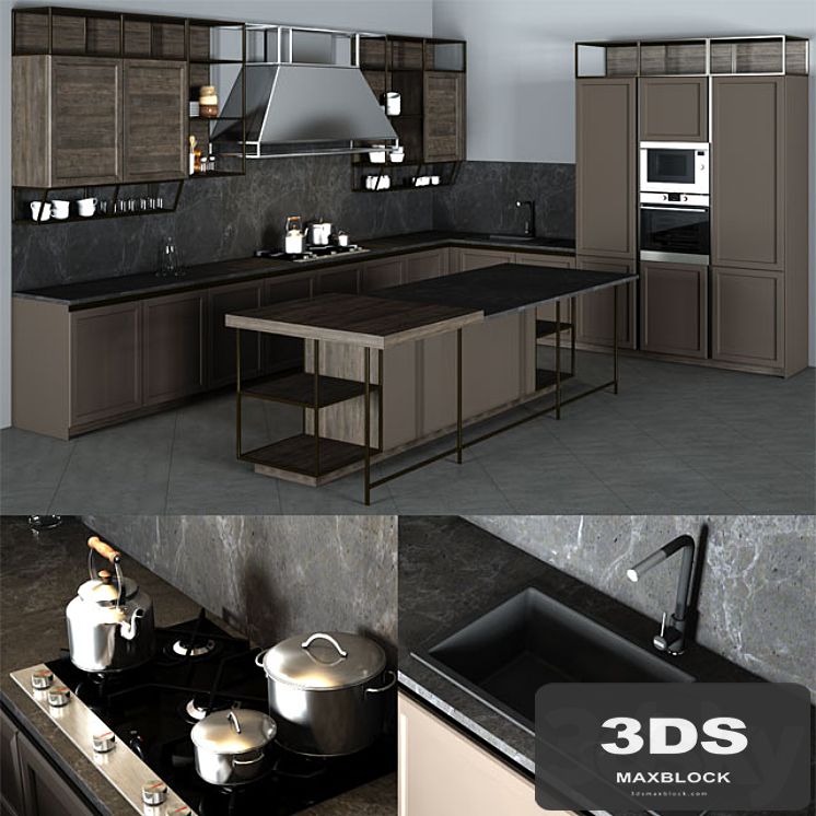 Frame Snaidero Kitchen Furniture