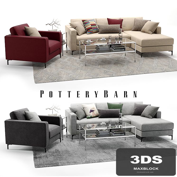 Pottery Barn Jake set 3