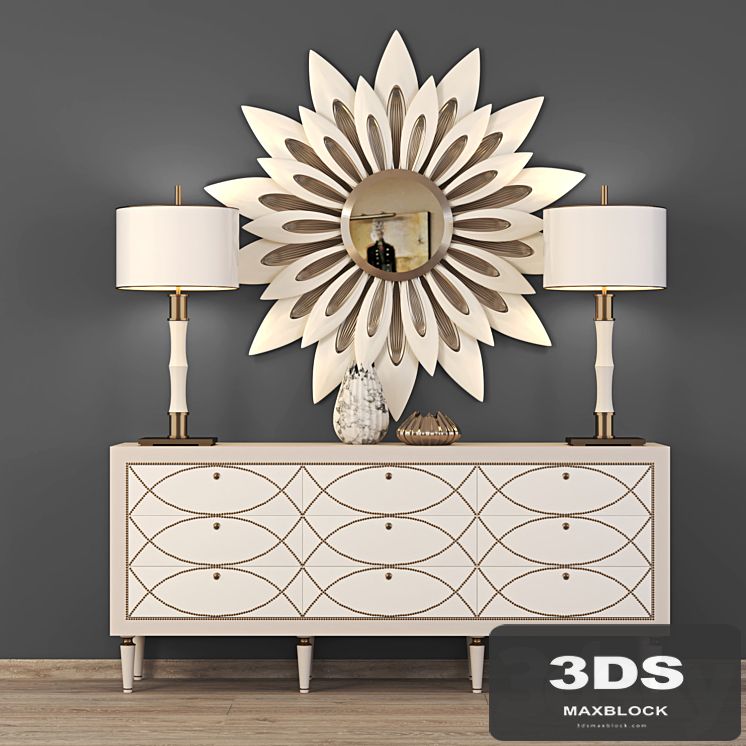 chest of drawers comode classic