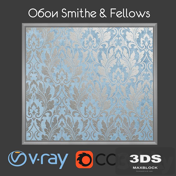 Wallpapers from the collection of Grasmere from SMITH & FELLOWS.