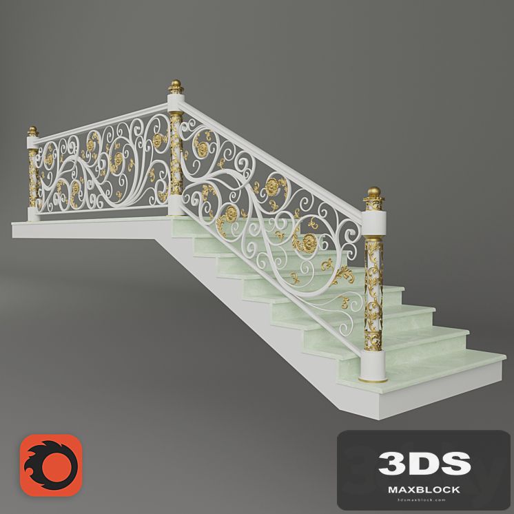 Forged stairs