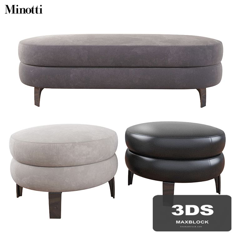 Pouf Set Danny Minotti
