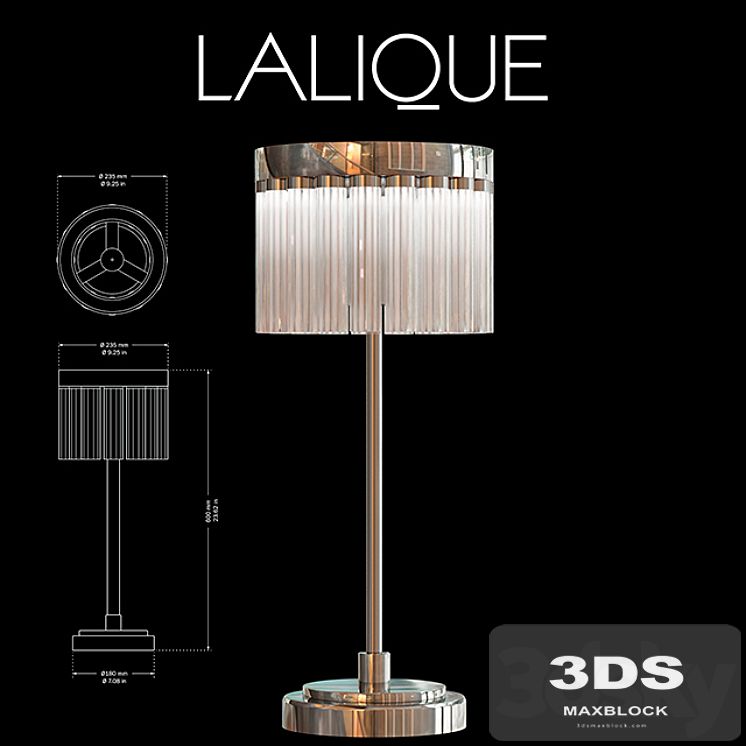 Orgue by Lalique