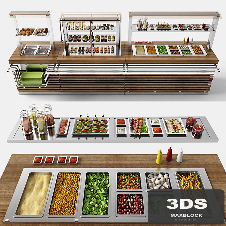Regata food distribution line