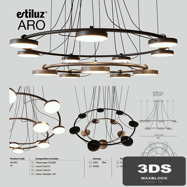 Estiluz Aro 3542 + 3543