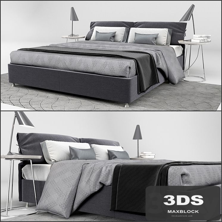 Flou. Nathalie bed.