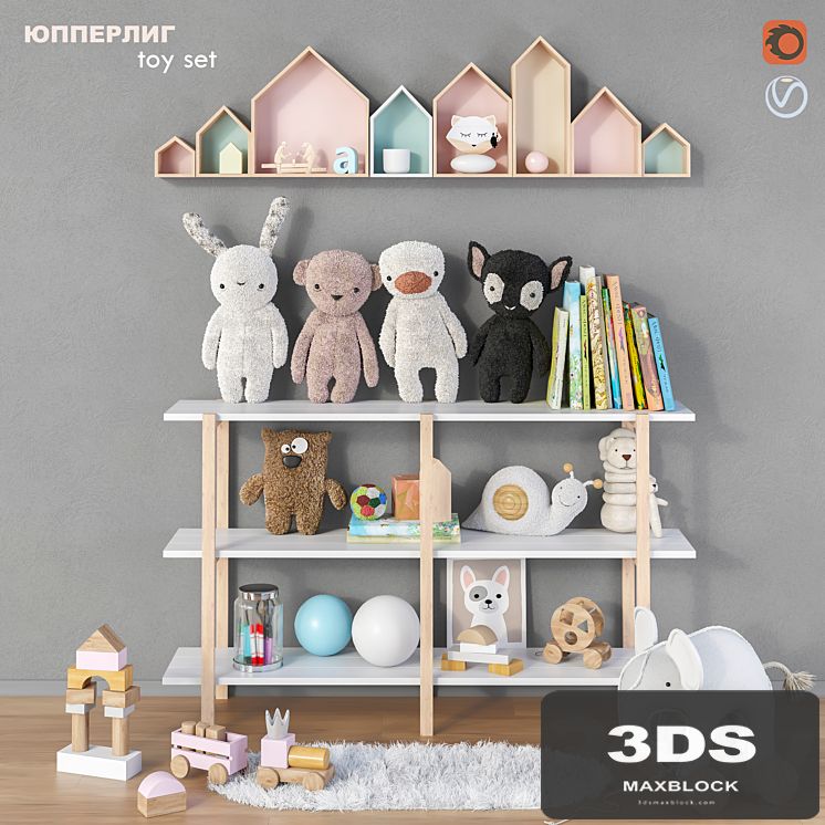 Toys and furniture set 13
