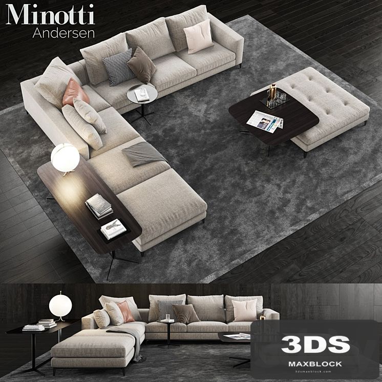 Minotti Andersen Sofa