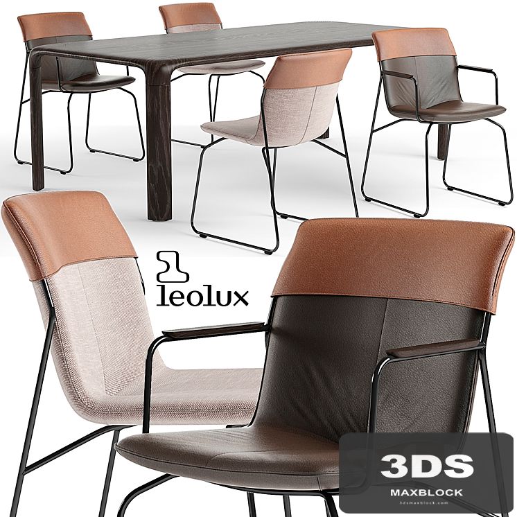 Leolux Ditte chair set