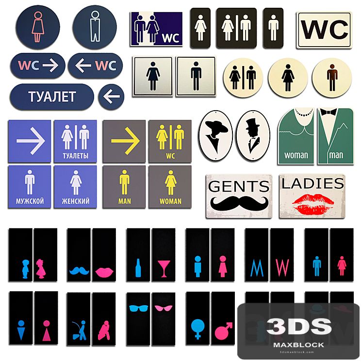 Plates for bathrooms