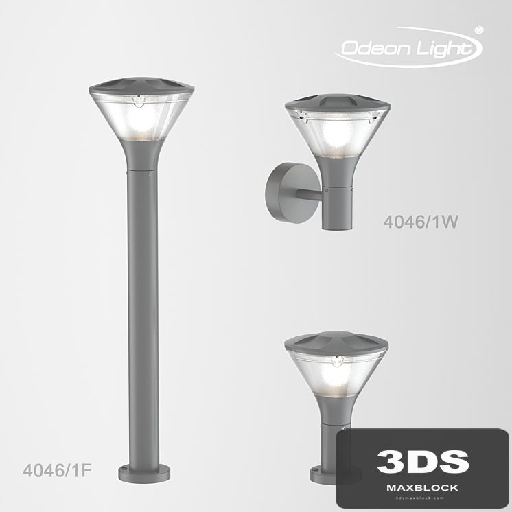 Street Lights ODEON LIGHT 4046 / 1B, 4046 / 1F, 4046 / 1W LENAR