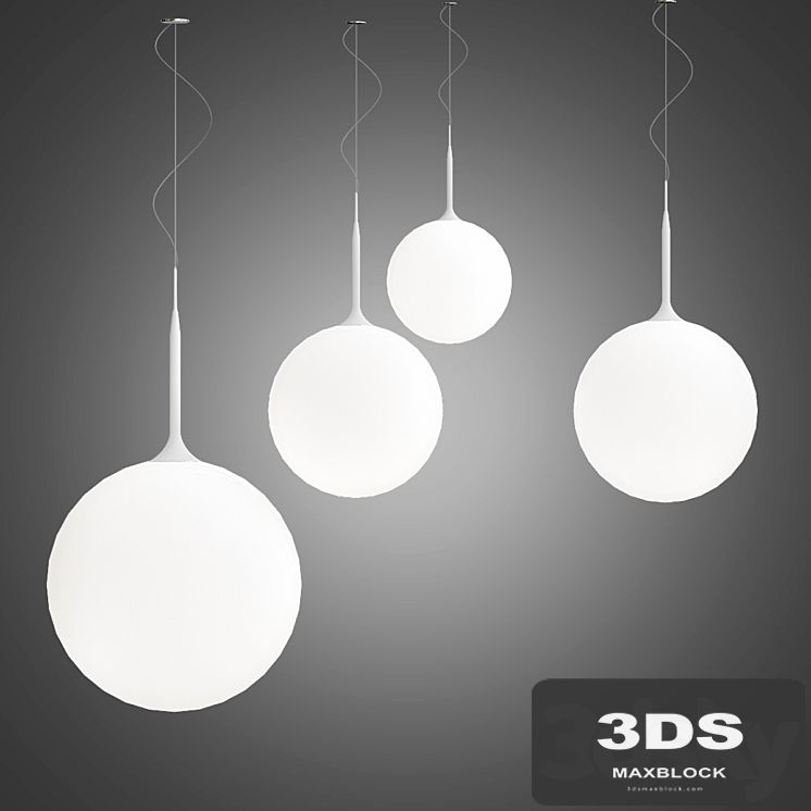 Ceiling suspended ceiling lamp Castore 14 sospensione