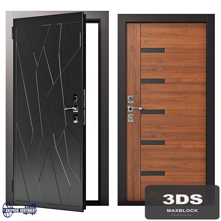 Entrance doors Continent-Modern